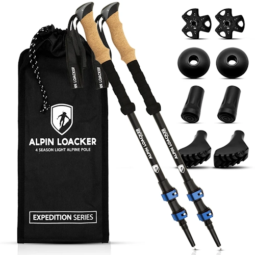 Stöcke, Skitour, kurz